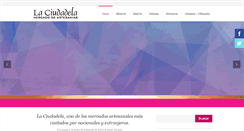 Desktop Screenshot of laciudadela.com.mx